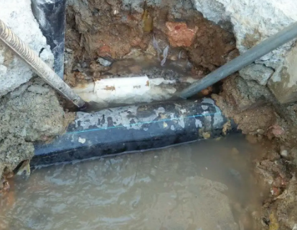 余江测漏水之水管漏水